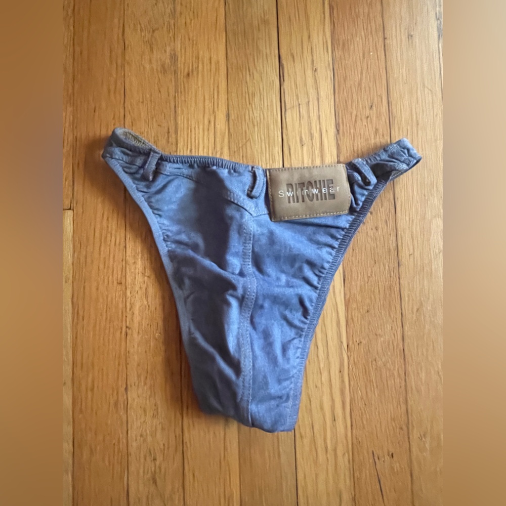90s Vintage Ritchie Swimwear Faux Denim Swimsuit - Picture 15 of 15